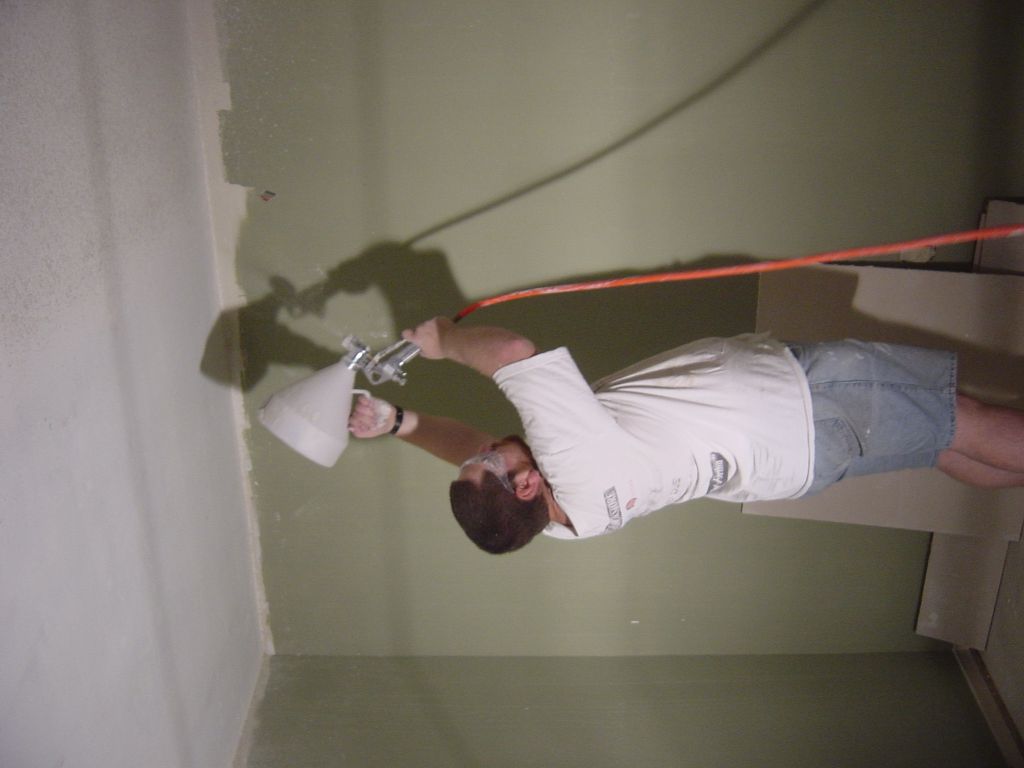 
Me retexturing the ceiling

