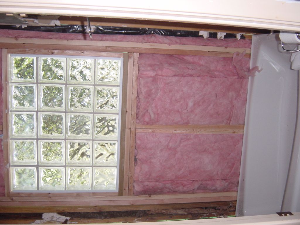 
New insulation installed.  Thanks to Matt for doing a great job with the insulation.
